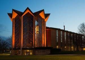 VU Chapel in the Evening